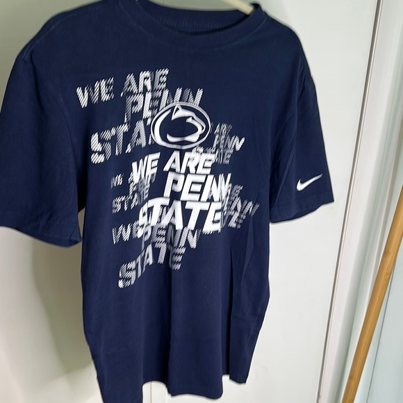 Nike Penn State Blue and White Short Sleeve Tee size medium - Picture 1 of 6